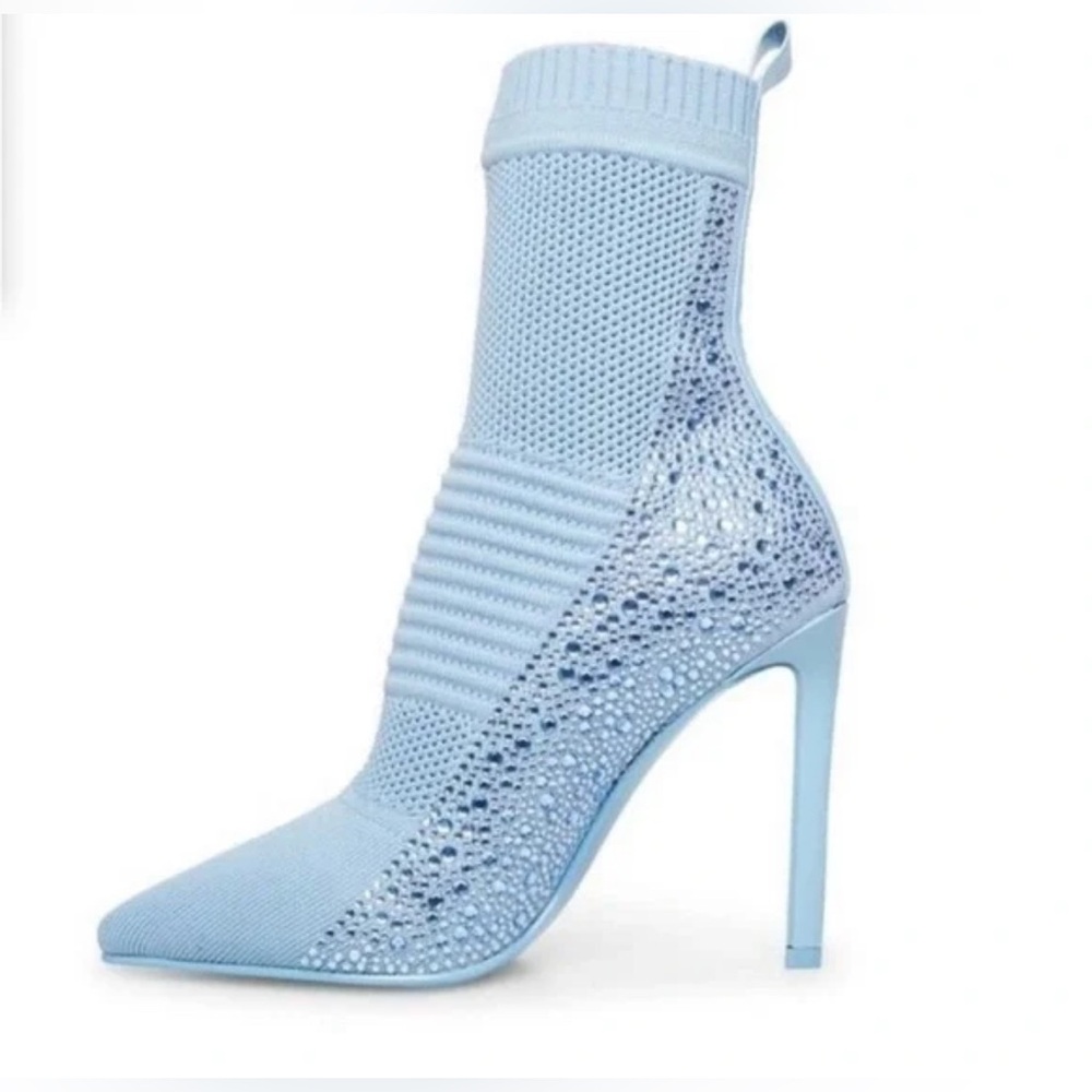 NWB Steve Madden Maxwelle Blue Boots